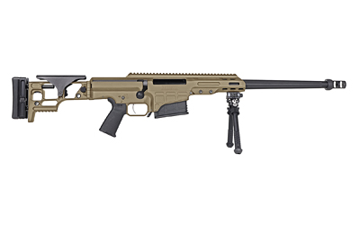 Barrett MRAD Covert 308 Rifle 5 Barrett MRAD Covert bolt-action rifle in Flat Dark Earth with folding stock