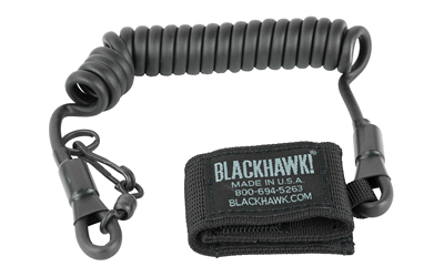 BH TACT PSTL LANYARD/SWIVEL BLK
