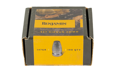 BENJAMIN .357CAL 147GR FLAT PNT PLLT