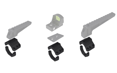 BADGER COND 1 ACC RING CAP 34MM BLK