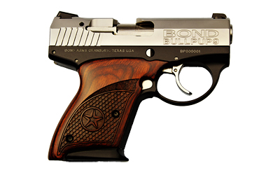 BOND BULLPUP 9MM W/TG ROSEWOOD GRIP