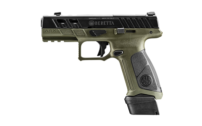 Beretta APX A1 FS Ported 9mm 4.25in (17 & 21rd) OD Green