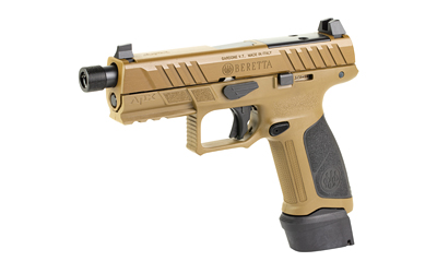 BERETTA APX A1 TAC 9MM 4.8" 21RD FDE