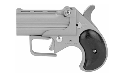 Derringer- Big Bore w Guardian -9mm Stn/Blk Satin w Black Grips 2.75" Barrel; 4.65" OAL; 2 Rounds