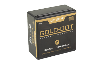 SPR GOLD DOT .357 125GR HP 100CT