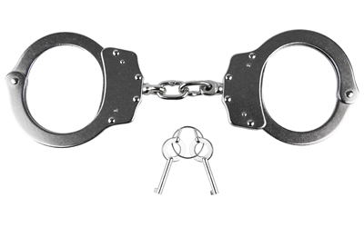 CBG UZI HANDCUFF CHAIN SILVER