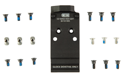 C&H PLT CZ SHDW 2 OR TO RMR W/DT