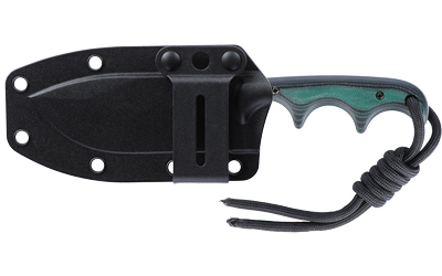 CRKT NESSMUK 2.9" GRN/SLV W/SHEATH