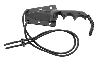 CRKT DROP POINT 2.16" BLACK W/SHEATH