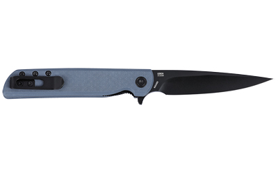 CRKT LCK+ PLAIN EDGE 3.38" GRY/BLK