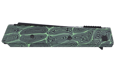 CRKT ZEPHYR 3.22" PLAIN EDGE GRN/WHT