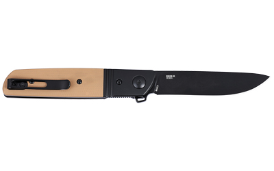 CRKT BAMBOOZLED 3.34" PLAIN BROWN