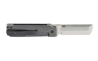 CRKT MINIMALX GRAY 2.19" PLAIN EDGE