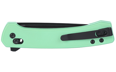 CRKT Q COMPACT 3.05" PLAIN EDGE AQUA