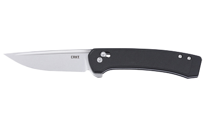 CRKT Q COMPACT 3.05" PLAIN EDGE BLK