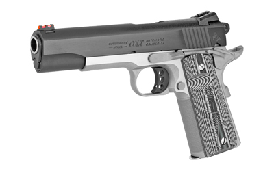 COLT GOVT COMP 45ACP 5" 8RD STS/BL