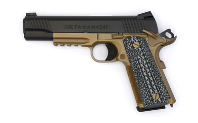 COLT CQB GOVT 45ACP 5" 8RD BLK/FDE