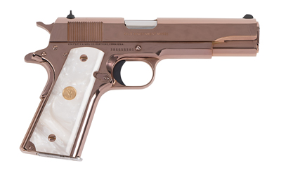 COLT GOVT 38SUP 5" ROSE GOLD TALO