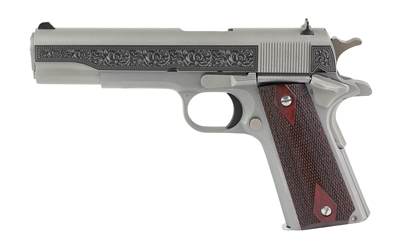 COLT 1911C GOVT 38SUP 5" STS ENGRAVD