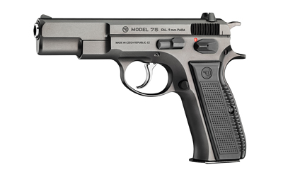 CZ 75 Legend 9MM 16RD BL STL FS MAN SFTY BLK PLSTC GRP