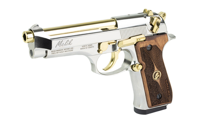 DERYA MELIK 9MM 4.9" 10RD SLVR/GOLD