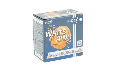 Fiocchi Ammunition White Rino 12 Gauge 2.75" - ArmoryFlow De view 2