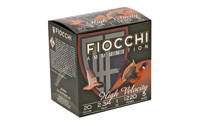 FIOCCHI 20GA #5 HV LEAD HUNT 25/250