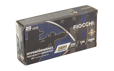 FIOCCHI HYPR SBR 300BLK 125GR 20/200