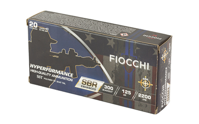 FIOCCHI HYPR SBR 300BLK 125GR 20/200
