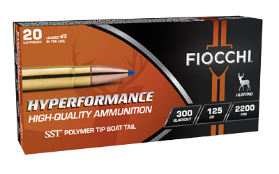 FIOCCHI HYPR 300BLK 125GR SST 20/200