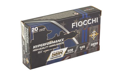 FIOCCHI HYPR SBR 308WIN 125GR 20/200