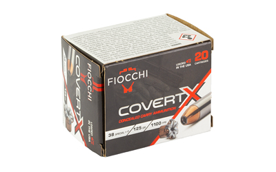 FIOCCHI COVERTX 38SPL+P 125GR 20/200
