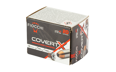 FIOCCHI COVERTX 38SPL+P 125GR 20/200
