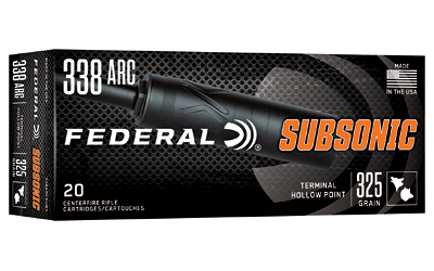 FED Subsonic 338ARC 325GR HP 20/200