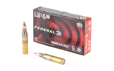 FED AM EAGLE 556NATO 55GR FMJ 20/500