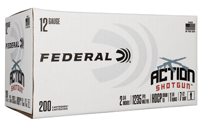 FED ACTN 12GA 2.75" #7.5 200RD
