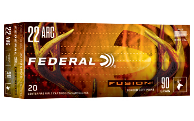 Federal Fusion 22ARC 90 Grain Soft Point (20 Rounds)