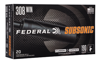 FUSION TIPPED 308WIN 190GR 20/200