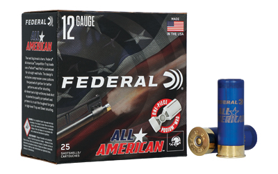 FED ALL AMER 12GA 2.75" 1 1/8OZ #7.5