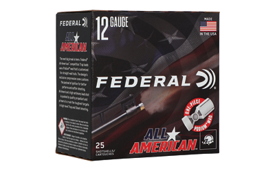 FED ALL AMER 12GA 2.75" 1 1/8OZ #7.5