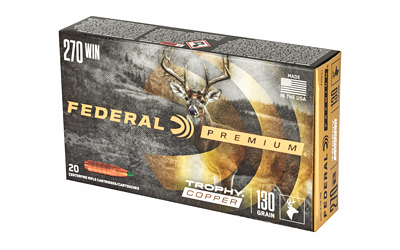 FED PRM 270WIN 130GR TRPHY COPPER 20