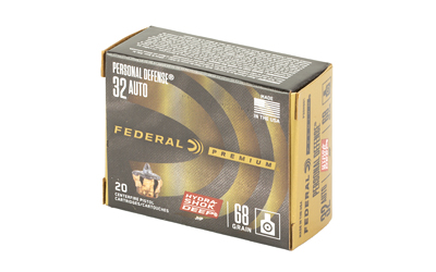FED HYDRA SHOK 32ACP 68GR JHP 20/200