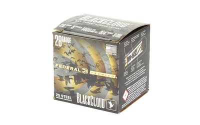 FED BLK CLOUD 28GA 3" #3 25/250