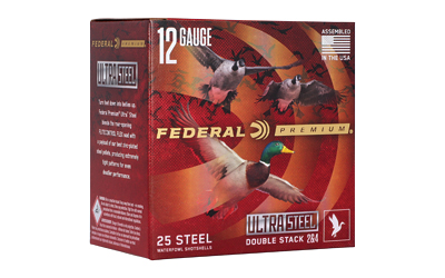 FED ULT STL 12GA 3" 1.25OZ #2/#4 25
