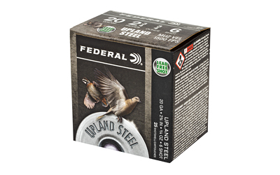 FED UPLND STL 20GA 2.75" #6 25/250