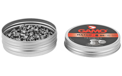 GAMO 250 MATCH PELLTS FLAT NOSE .177