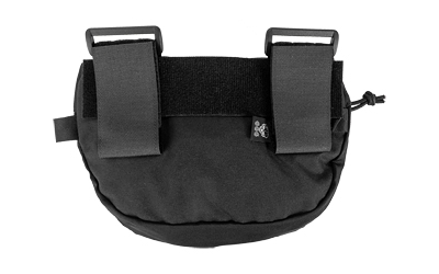 GGG GHP PC LOW ZIPPER POUCH BLACK