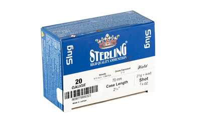 STERLING BIG GAME 20GA SLUG 10/200