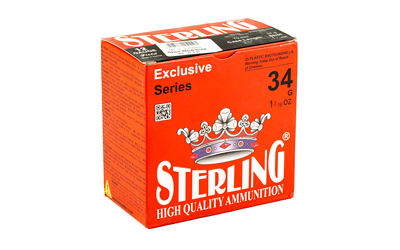 STERLING EXCLSV 12GA 2.75" #4 25/250