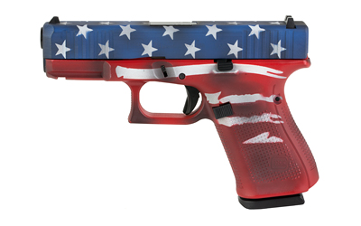 GLOCK 19 GEN5 9MM 15RD RWB BW FLAG